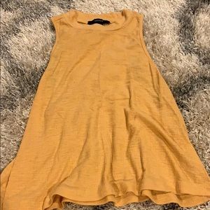 Yellow tank top